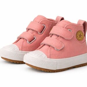 Converse Berkshire Boot Hi Easy-On Toddler 2C Rust Pink Water Repellent NWT